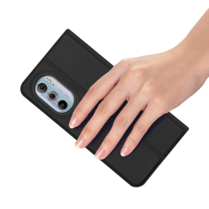 Hurtownia GSM - Dux Ducis Skin Pro Motorola Moto Edge 30 Pro fekete tok - DDS1079 - {ean13} - Hurt