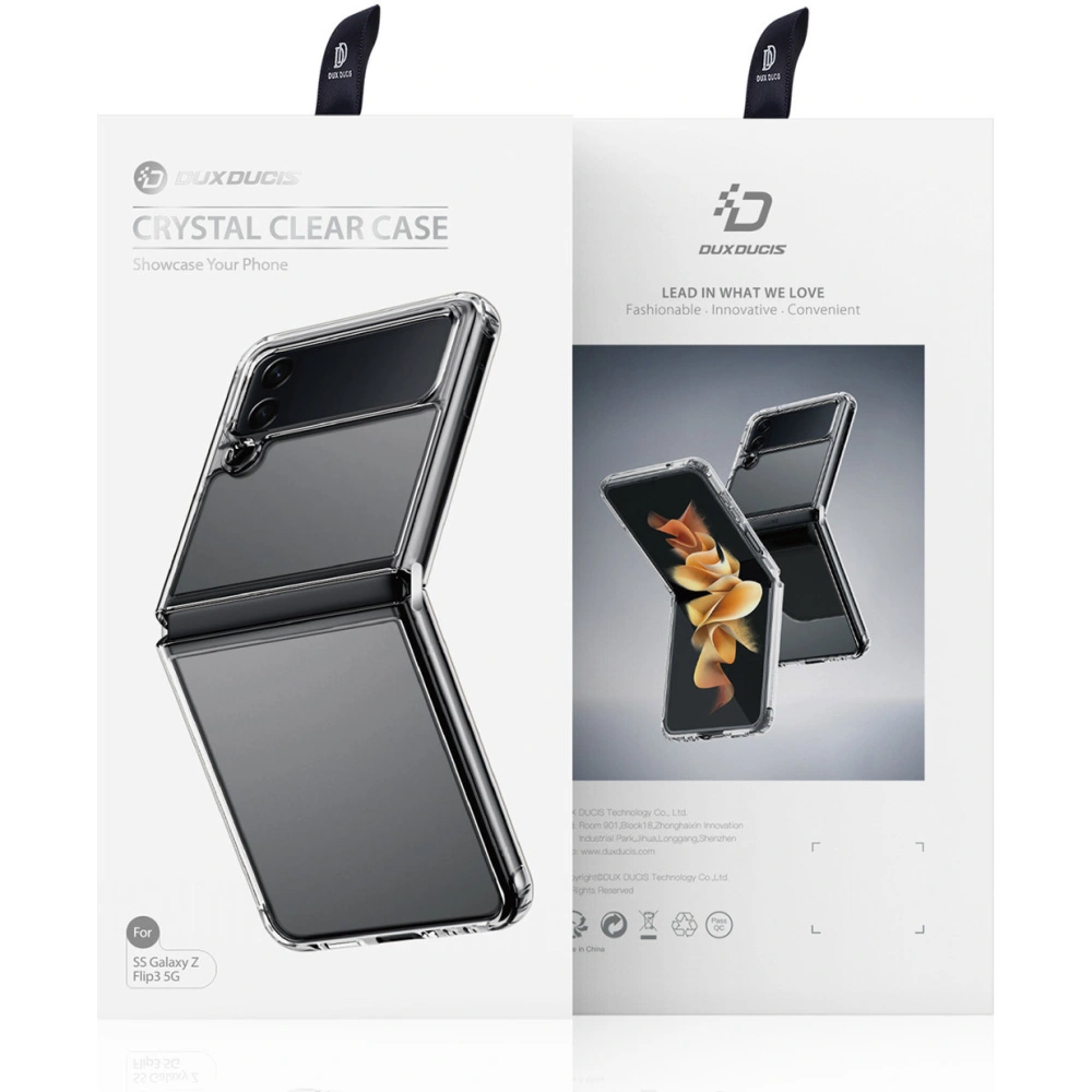 Hurtownia GSM - Etui Dux Ducis Clin Samsung Galaxy Z Flip 3 transparent - DDS1091 - {ean13} - Hurt