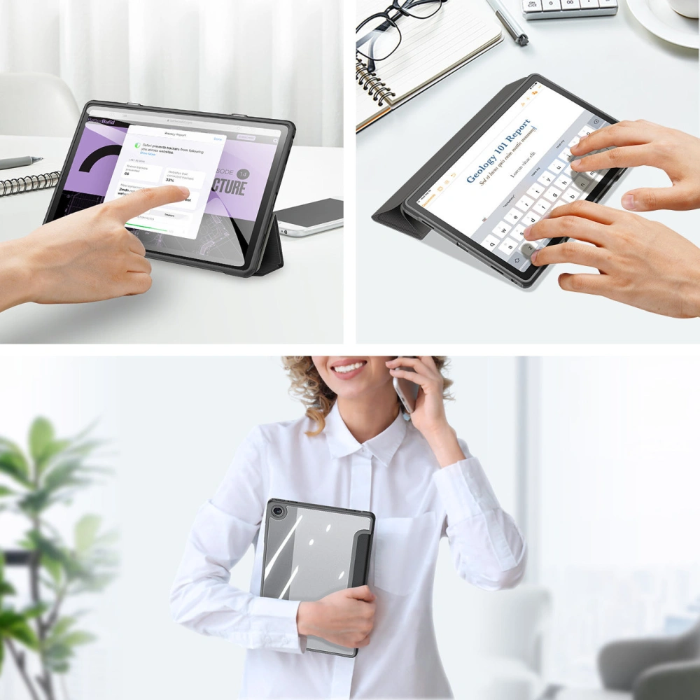 Hurtownia GSM - Pouzdro Dux Ducis Toby pro Lenovo Tab M10 Plus Gen 3 s držákem na stylus černé - DDS1092 - {ean13} - Hurt