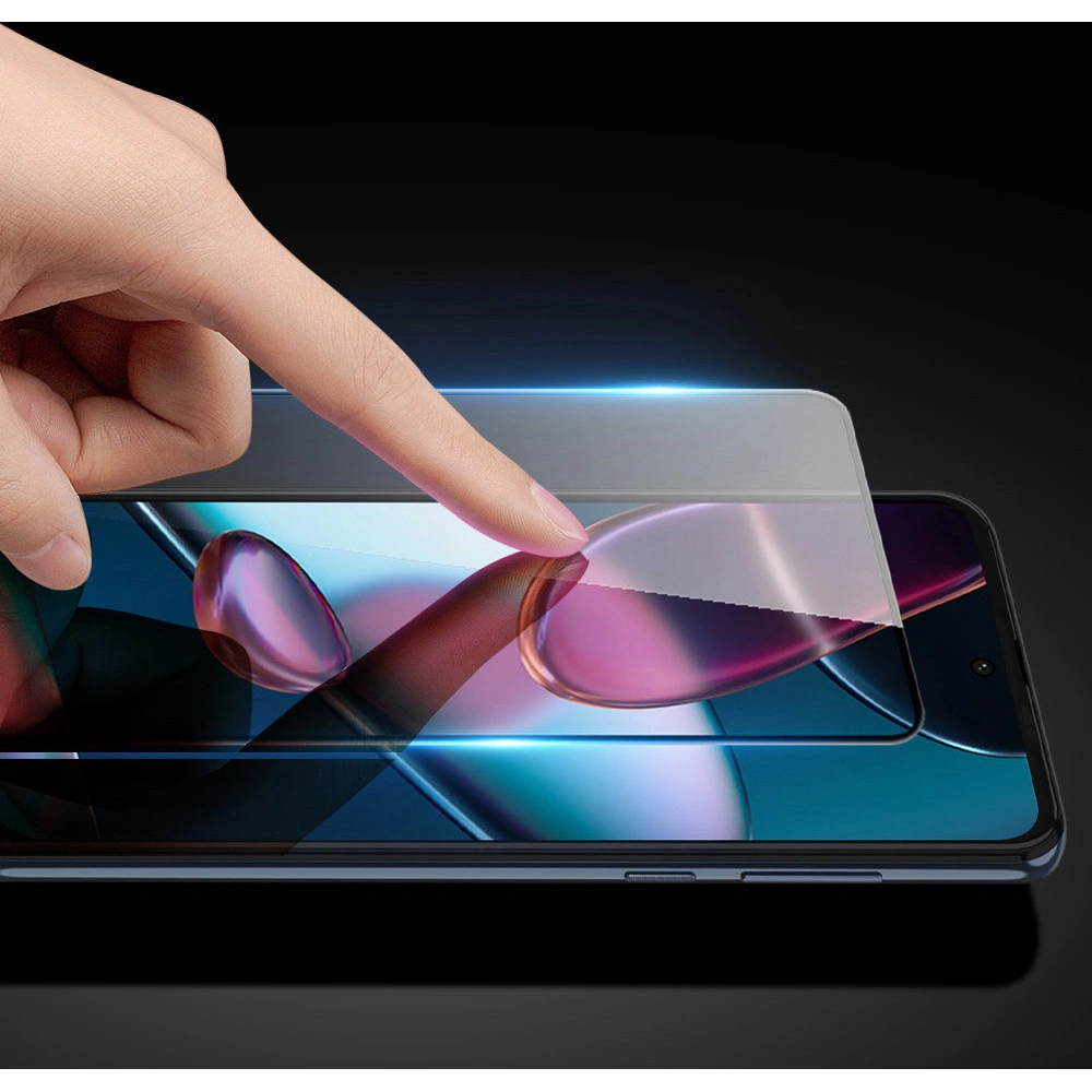 Hurtownia GSM - Dux Ducis 10D Edzett Üveg Motorola Moto Edge 30 Pro/Edge X30 fekete (tokbarát) - DDS1096 - {ean13} - Hurt