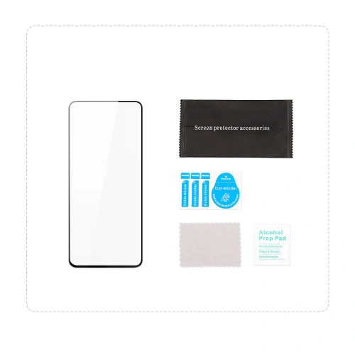 Szkło hartowane Dux Ducis 10D Tempered Glass Motorola Moto Edge 30 Pro/Edge X30 czarny (case friendly)