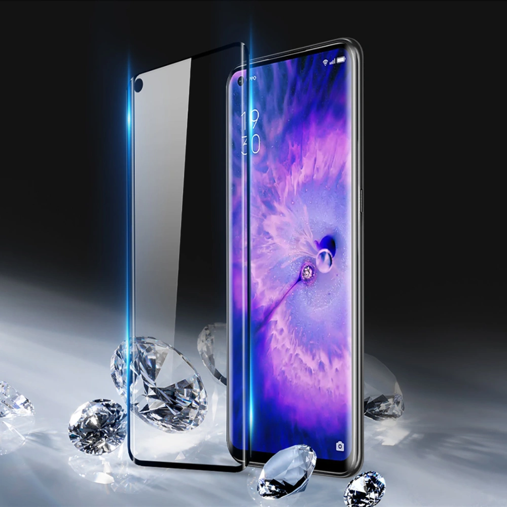 Wholesale Dux Ducis Curved Glass Oppo Find X5 Pro black - DDS1098 - {ean13} - Hurt