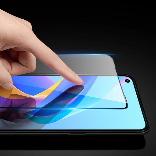 Szkło hartowane Dux Ducis 9D Tempered Glass Oppo A76/A36/Realme 9i czarny (case friendly)