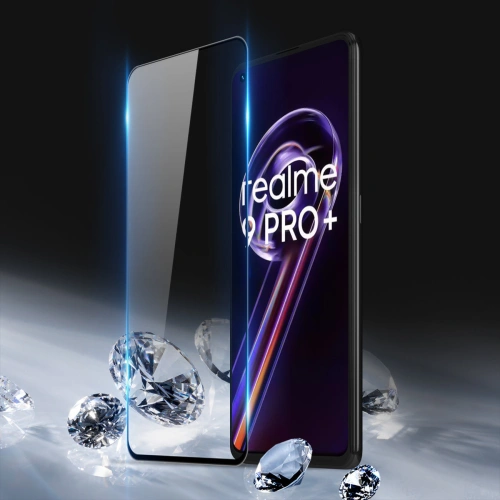 Szkło hartowane Dux Ducis 9D Tempered Glass Realme 9 Pro+ Plus czarny (case friendly)