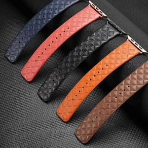 Hurtownia GSM - Pasek Dux Ducis Leather Strap Apple Watch 4/5/6/7/8/9/SE/10 40/41/42mm niebieski (Enland Version) - DDS1106 - {ean13} - Hurt