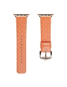 Pasek Dux Ducis Leather Strap Apple Watch 4/5/6/7/8/9/SE/10 40/41/42mm oranžový (Enland Version)