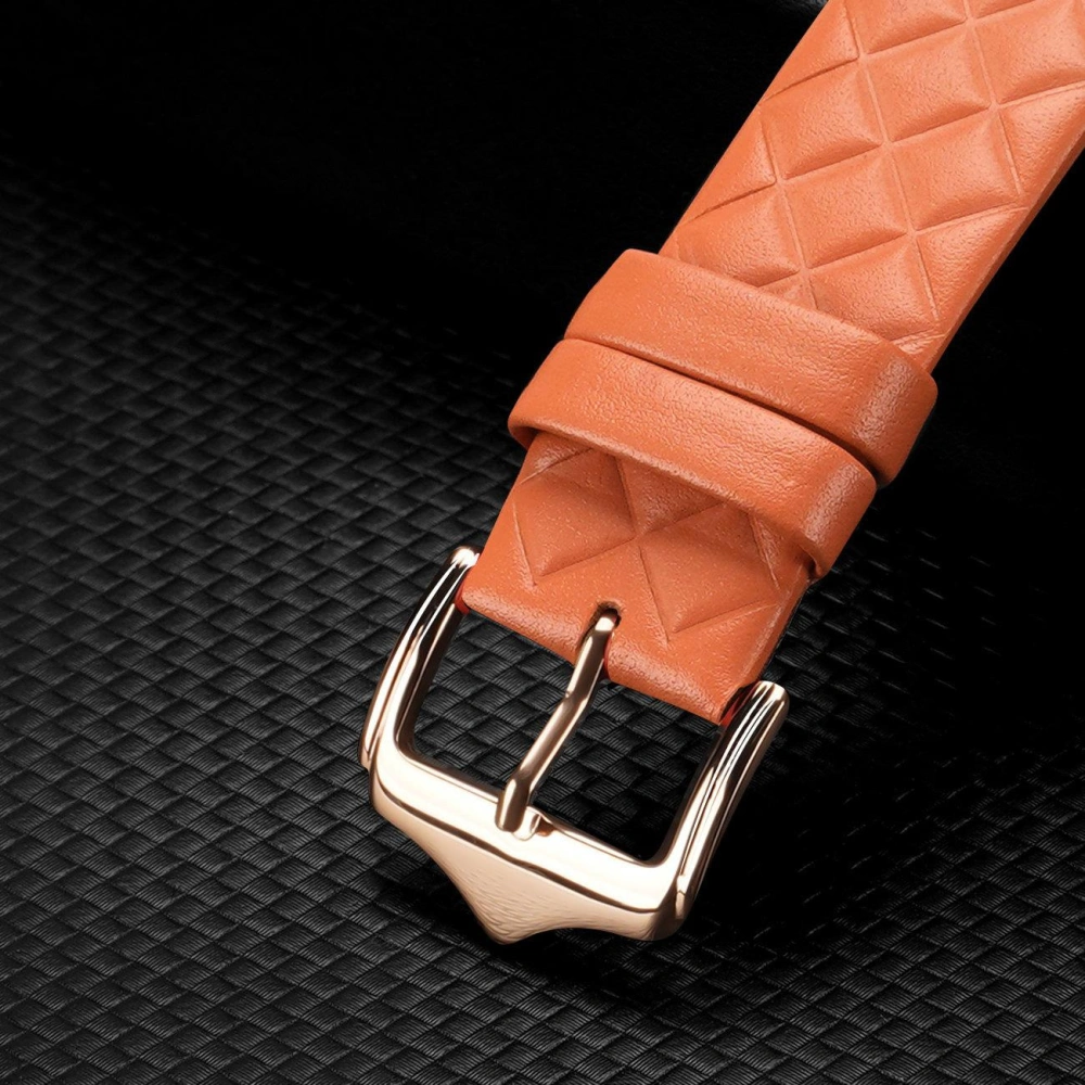 Hurtownia GSM - Pasek Dux Ducis Leather Strap Apple Watch 4/5/6/7/8/9/SE/10 40/41/42mm oranžový (Enland Version) - DDS1108 - {ean13} - Hurt