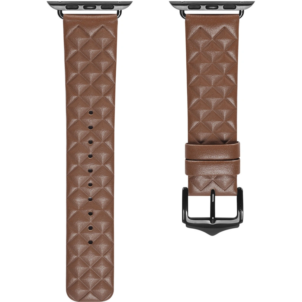 Hurtownia GSM - Pasek Dux Ducis Kožený pásek Apple Watch 4/5/6/7/SE/8/9/Ultra 44/45/49mm hnědý (Enland Version) - DDS1112 - {ean13} - Hurt