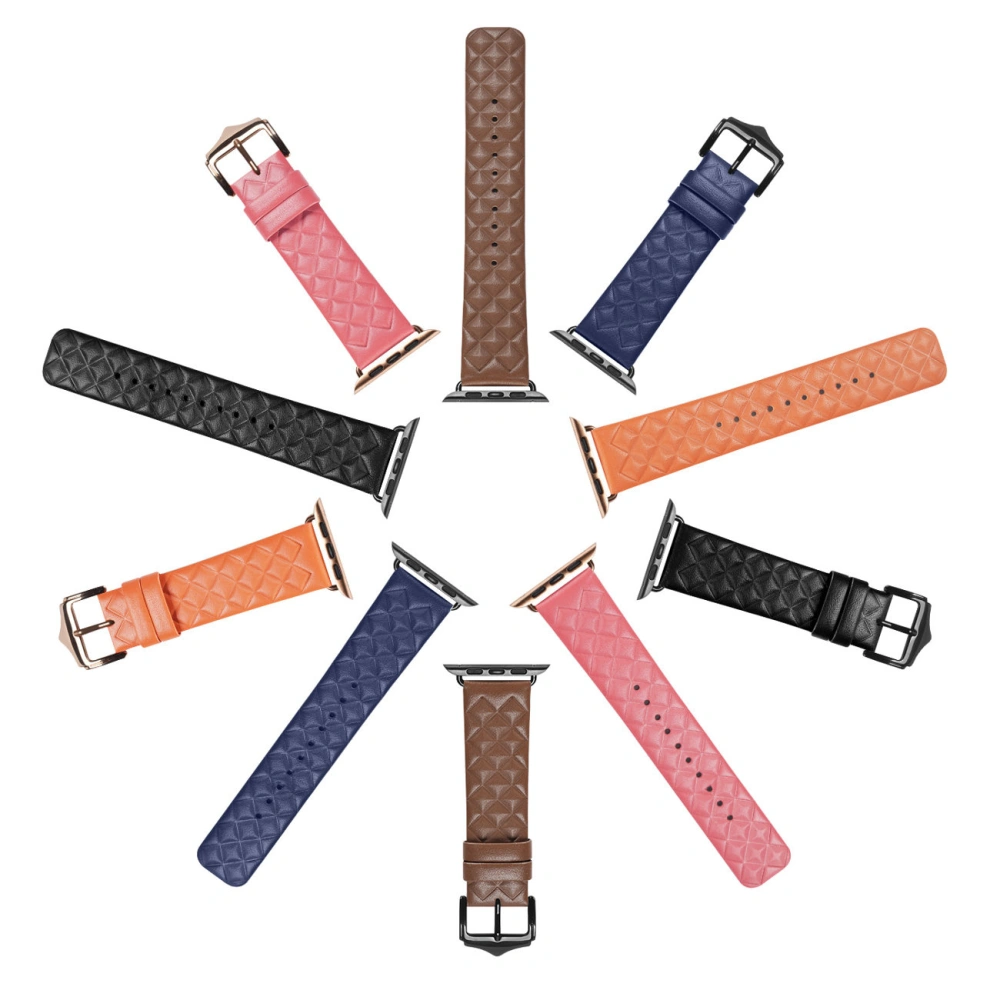 Hurtownia GSM - Pasek Dux Ducis Leather Strap Apple Watch 4/5/6/7/SE/8/9/Ultra 44/45/49mm červený (Enland Version) - DDS1114 - {ean13} - Hurt