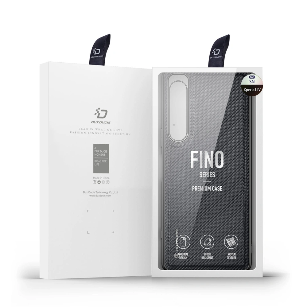 Etui Dux Ducis Fino Sony Xperia 1 IV černé