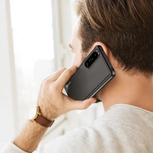 Hurtownia GSM - Etui Dux Ducis Fino Sony Xperia 1 IV negru - DDS1119 - {ean13} - Hurt