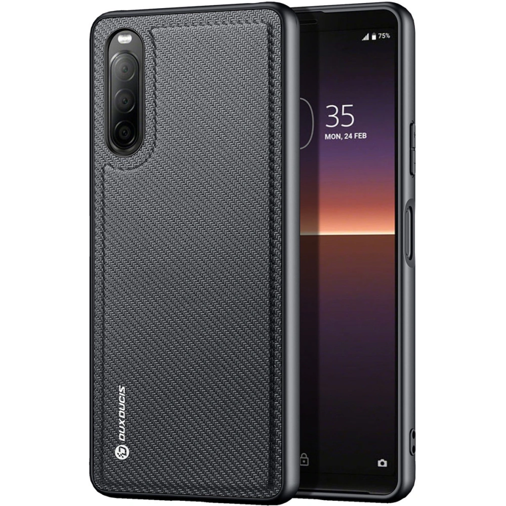 Hurtownia GSM - Etui Dux Ducis Fino Sony Xperia 10 IV černé - DDS1120 - {ean13} - Hurt