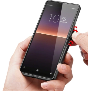 Hurtownia GSM - Dux Ducis Fino tok Sony Xperia 10 IV fekete - DDS1120 - {ean13} - Hurt
