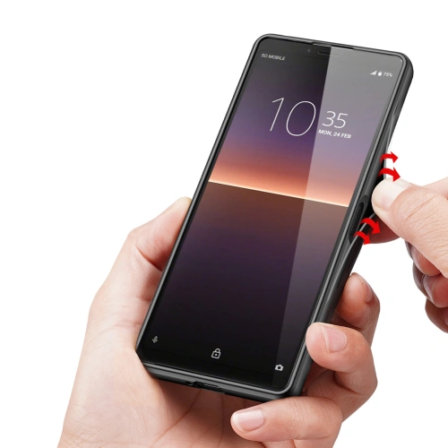 Etui Dux Ducis Fino Sony Xperia 10 IV czarny