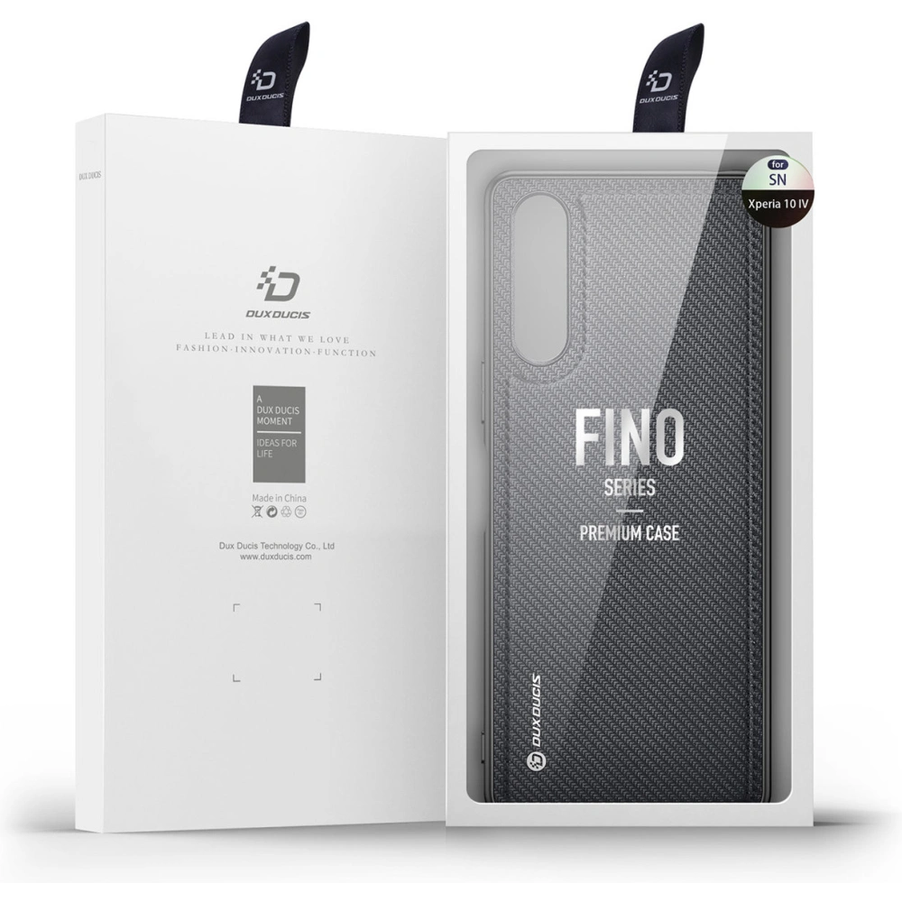 Hurtownia GSM - Etui Dux Ducis Fino Sony Xperia 10 IV černé - DDS1120 - {ean13} - Hurt