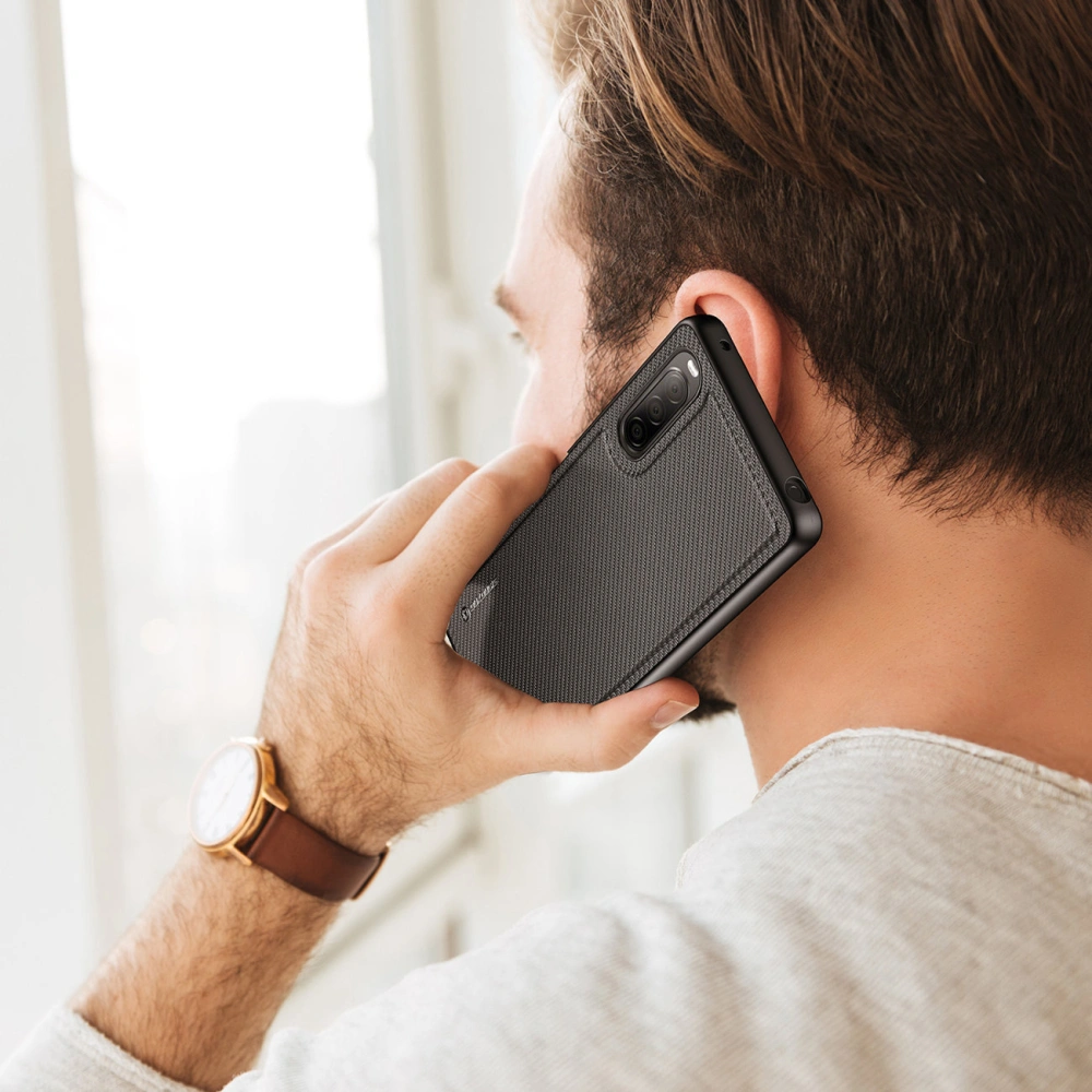Hurtownia GSM - Etui Dux Ducis Fino Sony Xperia 10 IV černé - DDS1120 - {ean13} - Hurt