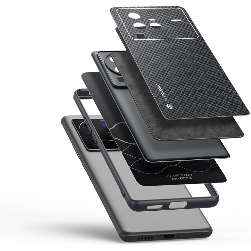 Hurtownia GSM - Dux Ducis Fino Case für Vivo X80 Pro schwarz - DDS1122 - {ean13} - Hurt