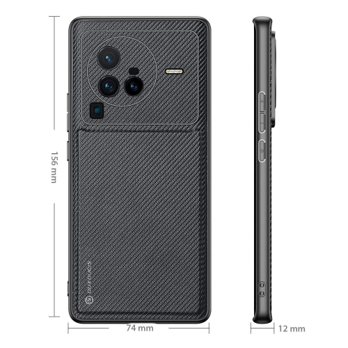 Etui Dux Ducis Fino Vivo X80 Pro czarny