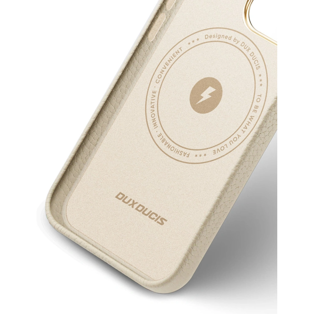 Etui Dux Ducis Roma Apple iPhone 13 Pro biały