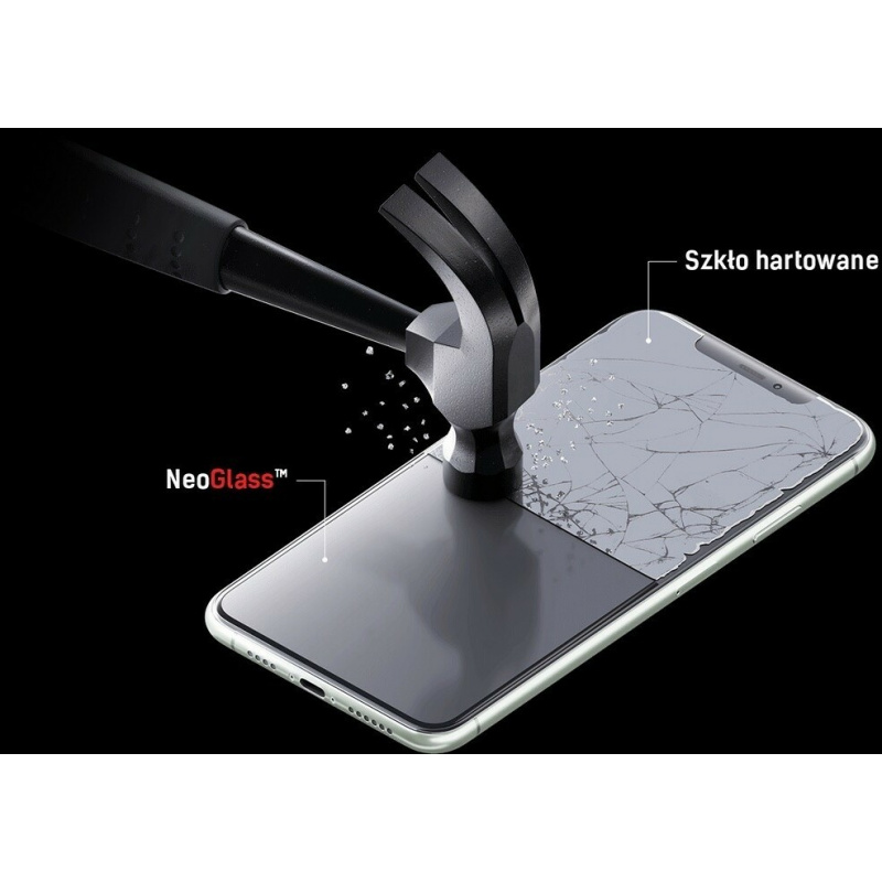 Hurtownia 3MK - 5903108205948 - 3MK134 - Szkło ochronne 3MK NeoGlass Apple iPhone 11/XR Full Cover czarne - B2B homescreen