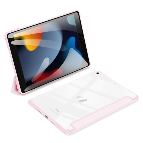 Etui Dux Ducis Copa Apple iPad 10.2 2019/2020/2021 (7., 8. i 9. generacji) różowy