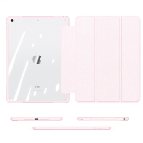 Etui Dux Ducis Copa Apple iPad 10.2 2019/2020/2021 (7., 8. i 9. generacji) różowy