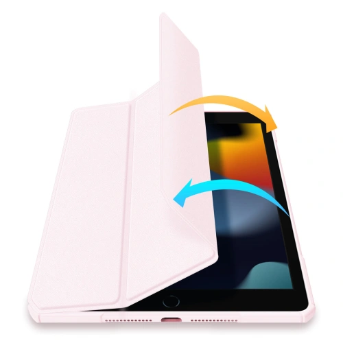 Etui Dux Ducis Copa Apple iPad 10.2 2019/2020/2021 (7., 8. i 9. generacji) różowy