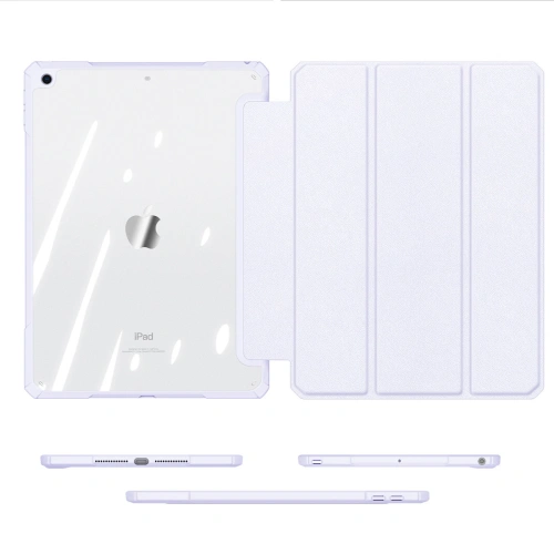 Etui Dux Ducis Copa Apple iPad 10.2 2019/2020/2021 (7., 8. i 9. generacji) fioletowy