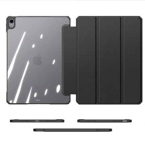 Etui Dux Ducis Copa Apple iPad Air 10.9 2020/2022 (4. i 5. generacji) / iPad Air 11 2024 (6. generacji) czarny