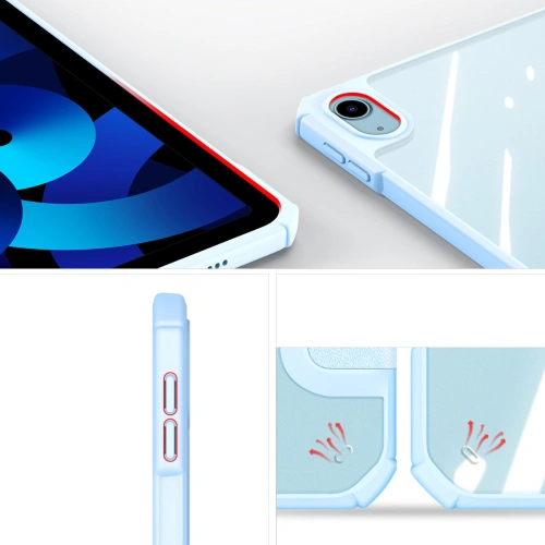 Etui Dux Ducis Copa Apple iPad Air 10.9 2020/2022 (4. i 5. generacji) / iPad Air 11 2024 (6. generacji) niebieski