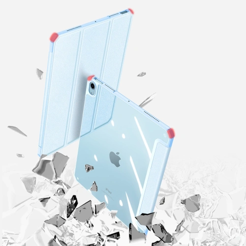 Etui Dux Ducis Copa Apple iPad Air 10.9 2020/2022 (4. i 5. generacji) / iPad Air 11 2024 (6. generacji) niebieski