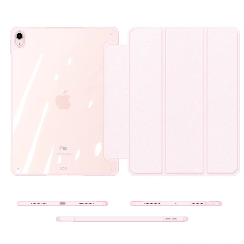 Etui Dux Ducis Copa Apple iPad Air 10.9 2020/2022 (4. i 5. generacji) / iPad Air 11 2024 (6. generacji) różowy
