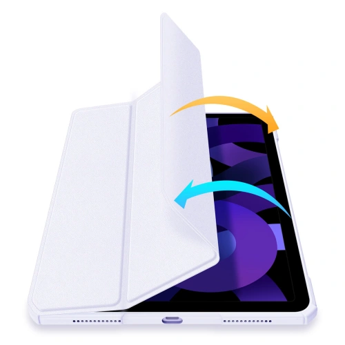 Etui Dux Ducis Copa Apple iPad Air 10.9 2020/2022 (4. i 5. generacji) / iPad Air 11 2024 (6. generacji) fioletowy