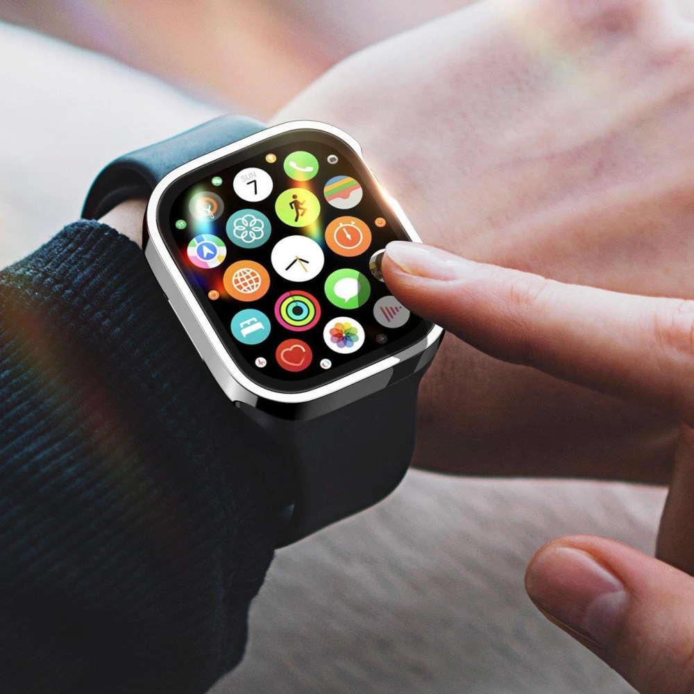 Hurtownia GSM - Etui Dux Ducis Hamo Apple Watch 4/5/6/7/SE/8/9 40/41MM stříbrné - DDS1162 - {ean13} - Hurt