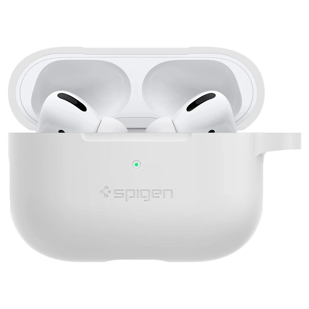 Wholesale Spigen Silicone Fit Case AirPods Pro White - SPN499WHT - {ean13} - Hurt