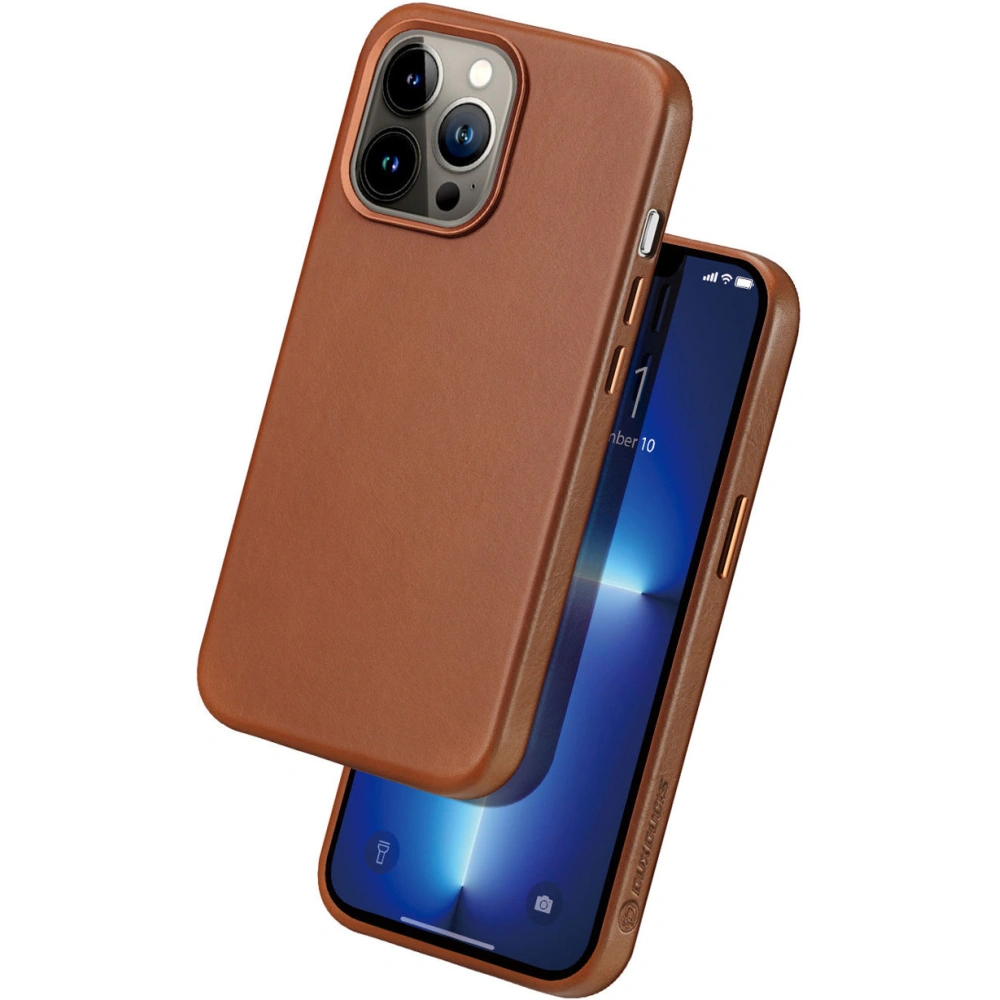 Hurtownia GSM - Etui Dux Ducis Naples MagSafe Apple iPhone 13 Pro Max brązowy - DDS1185 - {ean13} - Hurt