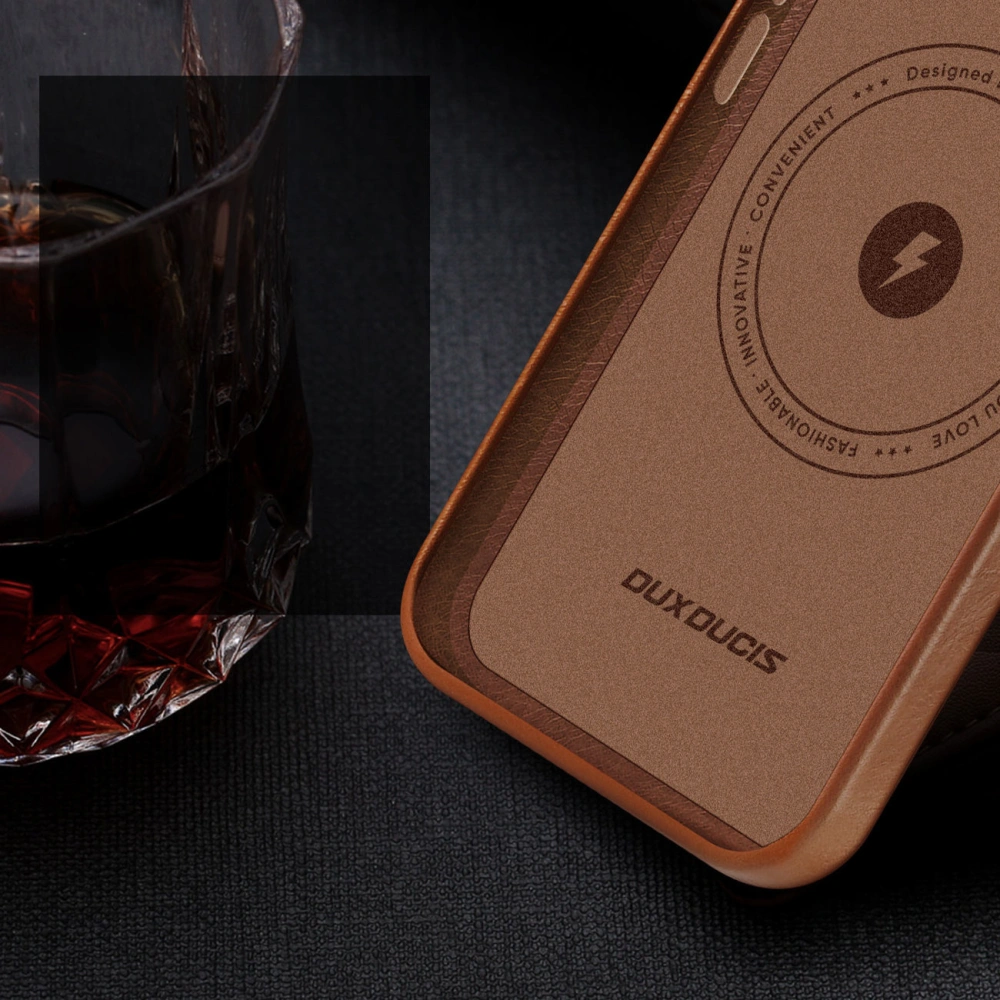 Wholesale Dux Ducis Naples MagSafe Apple iPhone 13 Pro Max brown - DDS1185 - {ean13} - Hurt