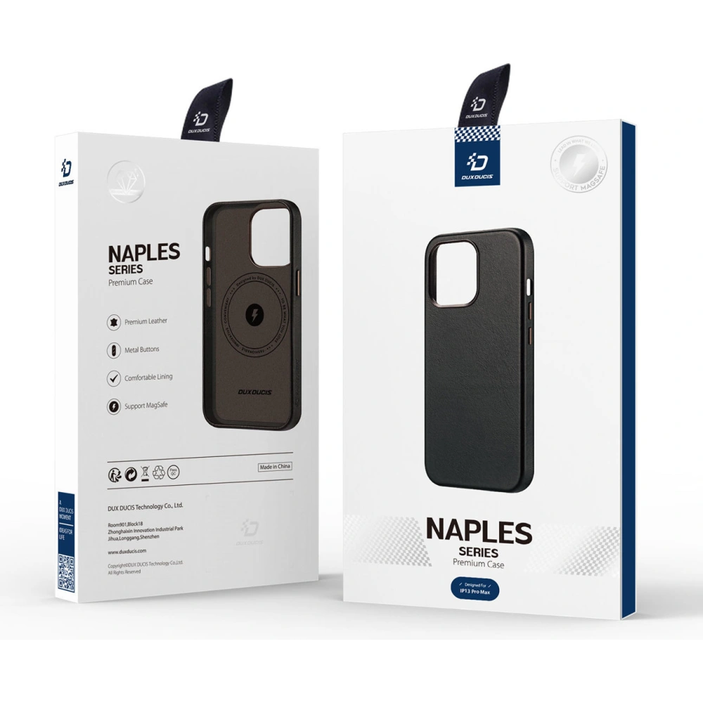 Hurtownia GSM - Case Dux Ducis Naples MagSafe für Apple iPhone 13 Pro Max dunkelbraun - DDS1187 - {ean13} - Hurt