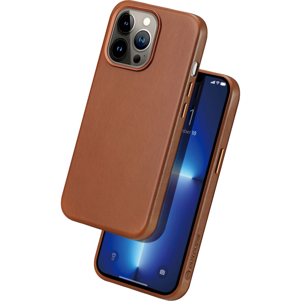 Etui Dux Ducis Naples MagSafe Apple iPhone 13 Pro brązowy