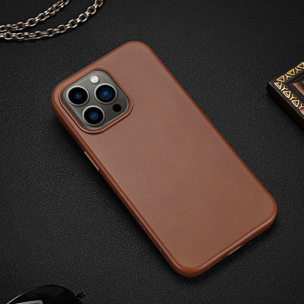 Dux Ducis Naples MagSafe Apple iPhone 13 Pro brown