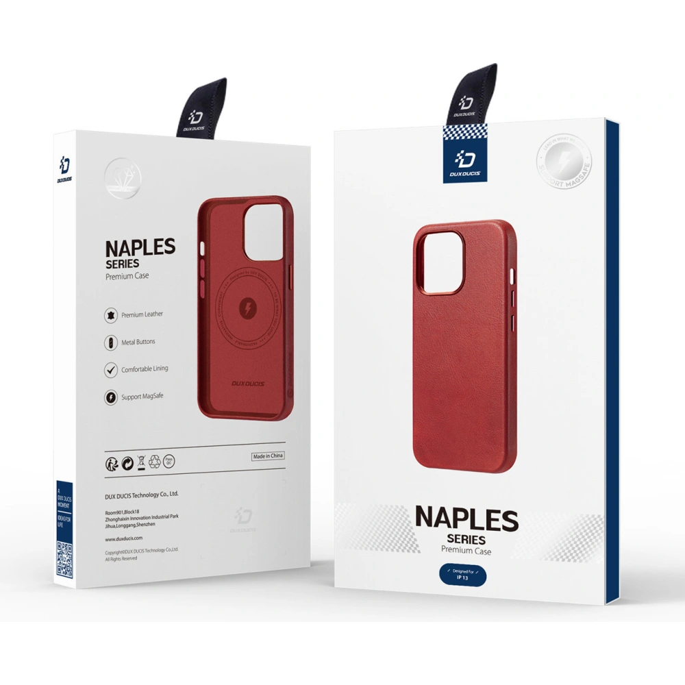 Hurtownia GSM - Dux Ducis Naples MagSafe Case für Apple iPhone 13 rot - DDS1192 - {ean13} - Hurt
