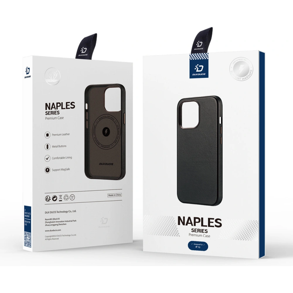 Hurtownia GSM - Case Dux Ducis Naples MagSafe für Apple iPhone 13 dunkelbraun - DDS1195 - {ean13} - Hurt