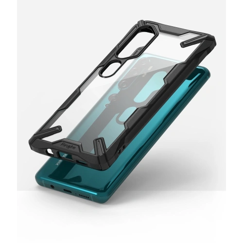 Etui Ringke Fusion-X Xiaomi Mi Note 10 Black