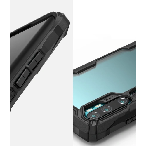 Etui Ringke Fusion-X Xiaomi Mi Note 10 Black