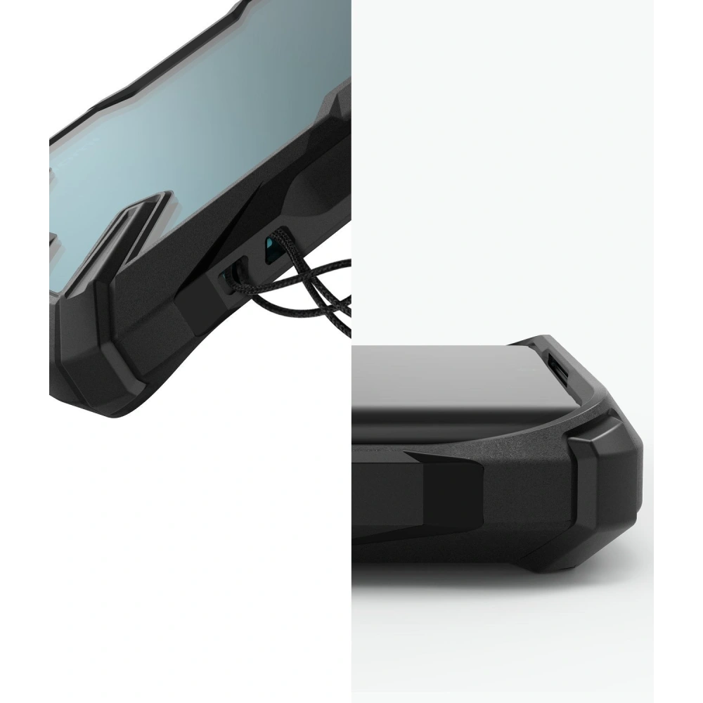 Hurtownia GSM - Etui Ringke Fusion-X Xiaomi Mi Note 10 černé - RGK1074BLK - {ean13} - Hurt