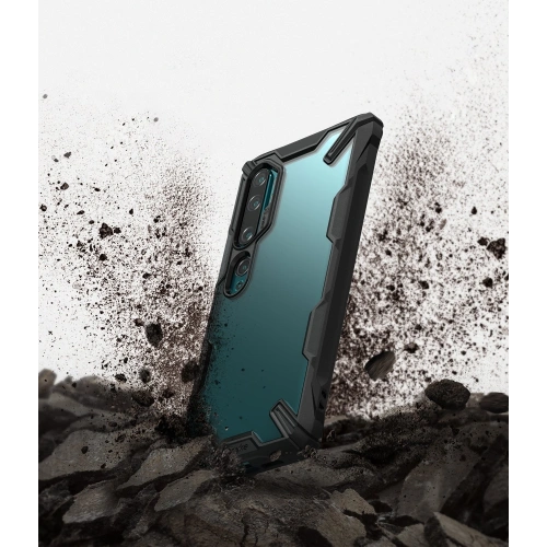 Etui Ringke Fusion-X Xiaomi Mi Note 10 Black