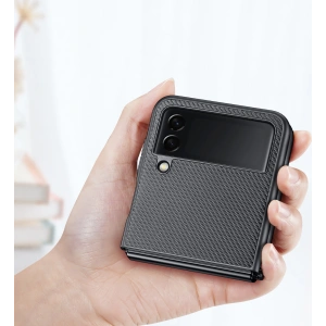 Wholesale Dux Ducis Fino Samsung Galaxy Z Flip 4 black - DDS1216 - {ean13} - Hurt