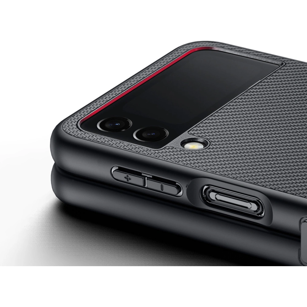 Hurtownia GSM - Case Dux Ducis Fino Samsung Galaxy Z Flip 4 schwarz - DDS1216 - {ean13} - Hurt