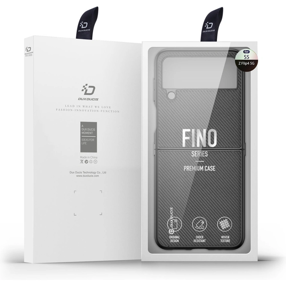 Hurtownia GSM - Case Dux Ducis Fino Samsung Galaxy Z Flip 4 schwarz - DDS1216 - {ean13} - Hurt