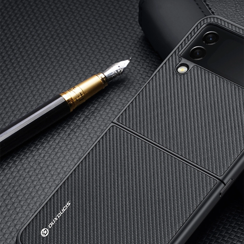 Hurtownia GSM - Etui Dux Ducis Fino Samsung Galaxy Z Flip 4 černé - DDS1216 - {ean13} - Hurt